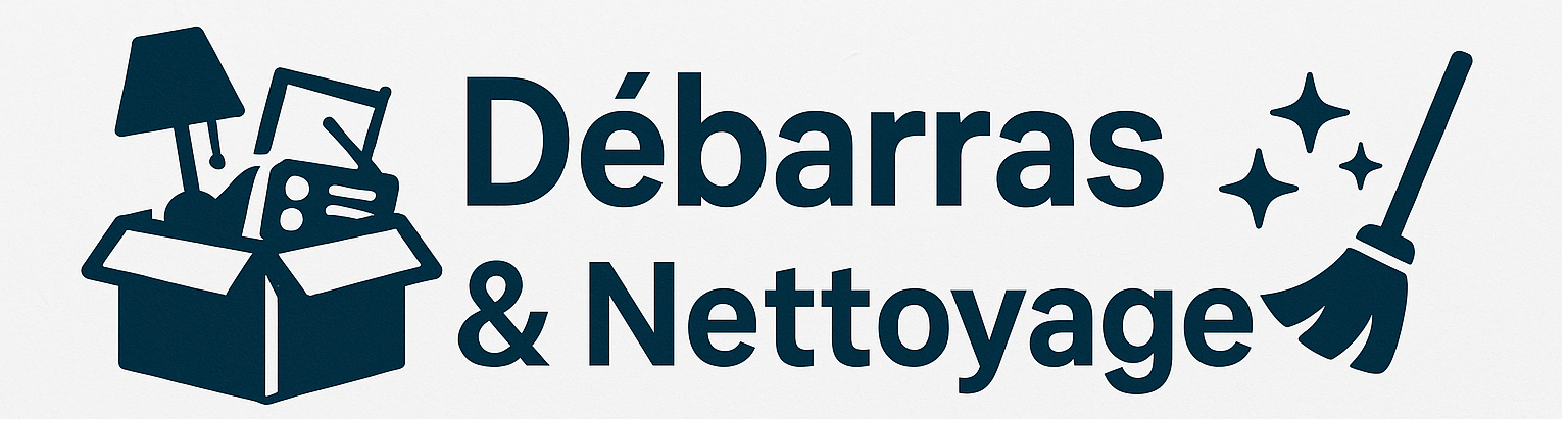 Illustration d’un service de débarras ou nettoyage